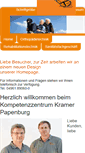 Mobile Screenshot of kompetenzzentrum-kramer.de